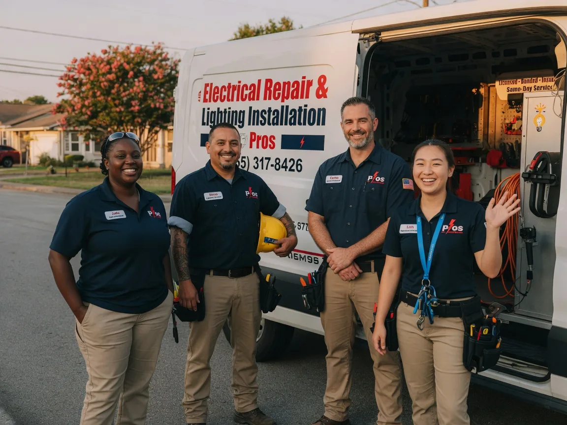 Licensed Electrician company in Richland Springs, TX